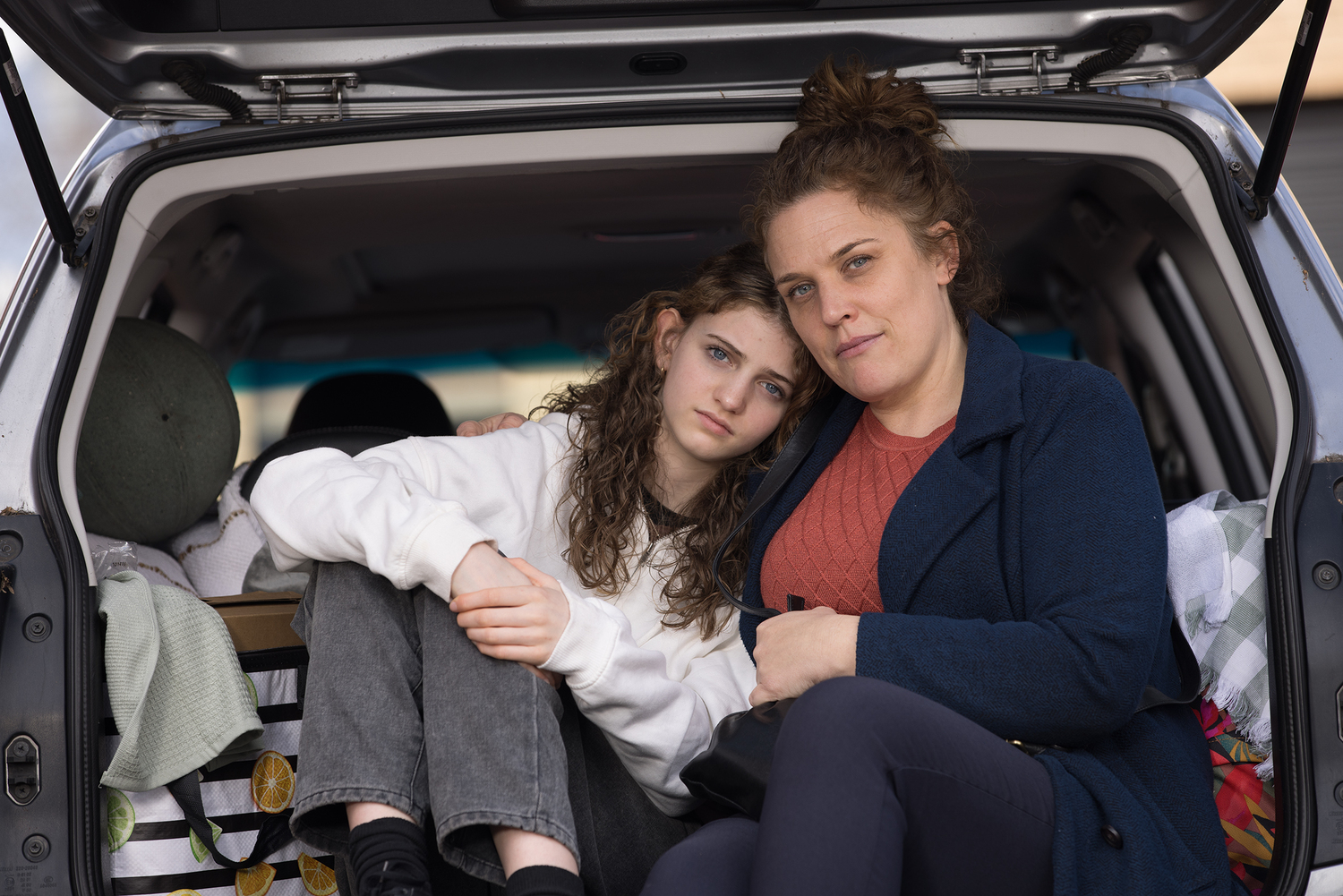 Adult, Female, Person, Woman, Car, Car Trunk, Vehicle, Face, Home Decor, Handbag