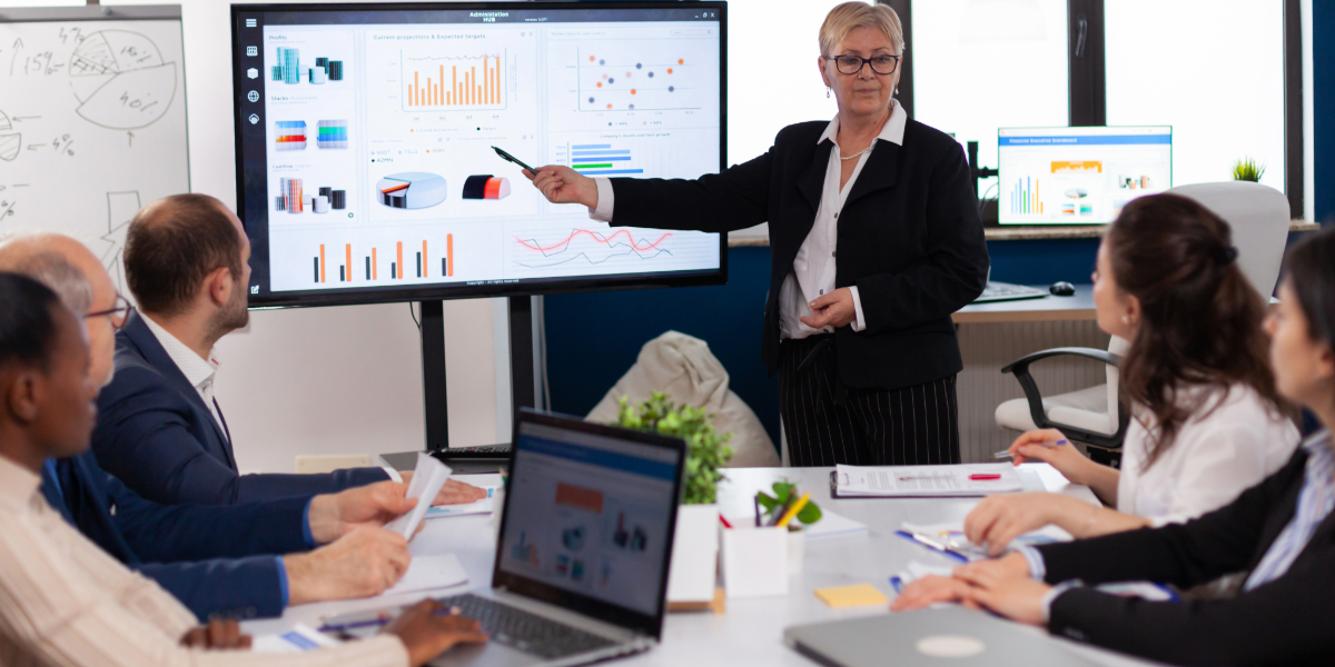 Person, Adult, Male, Man, Female, Woman, Monitor, Laptop, Face, White Board
