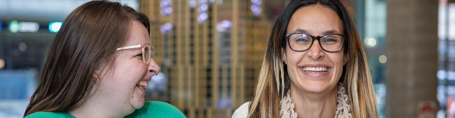 Glasses, Head, Person, Face, Happy, Smile, Laughing, Adult, Female, Woman