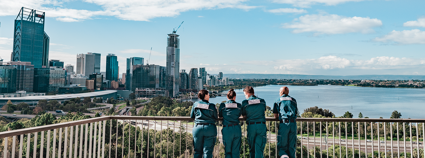 Cityscape, Urban, City, Metropolis, Railing, Person, Scenery, Office Building, High Rise, Pants