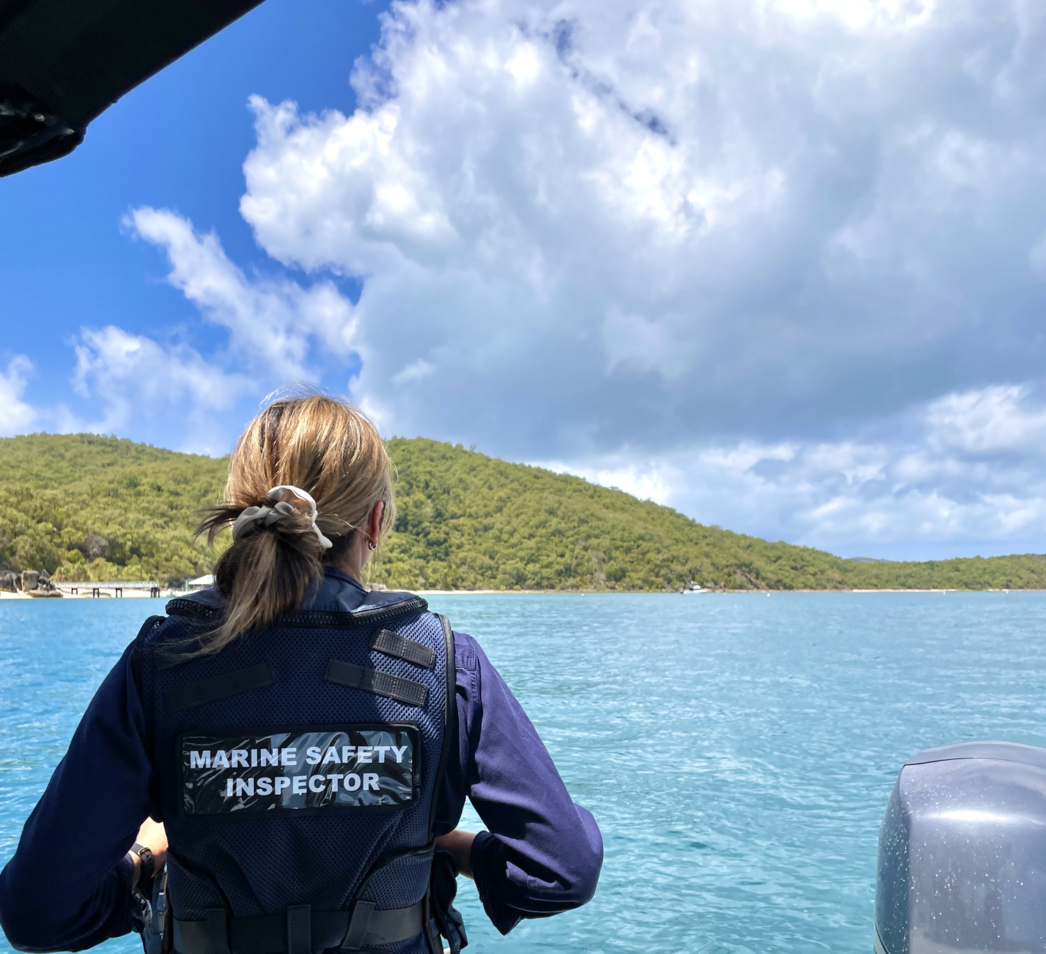 Vest, Lifejacket, Nature, Outdoors, Sea, Land, Adult, Female, Person, Woman