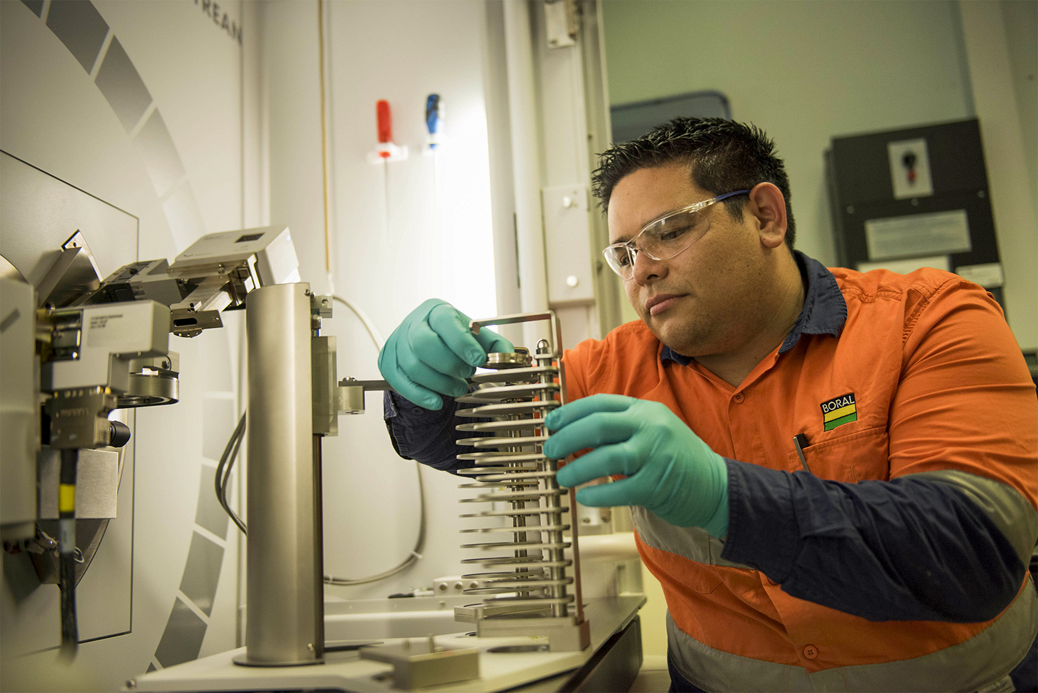Adult, Male, Man, Person, Glove, Worker, Glasses, Laboratory, Face, Scientist
