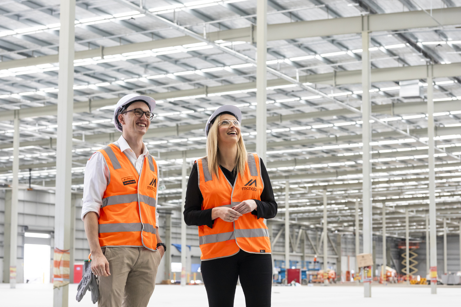 Vest, Person, Worker, Adult, Male, Man, Female, Woman, Glove, Hardhat