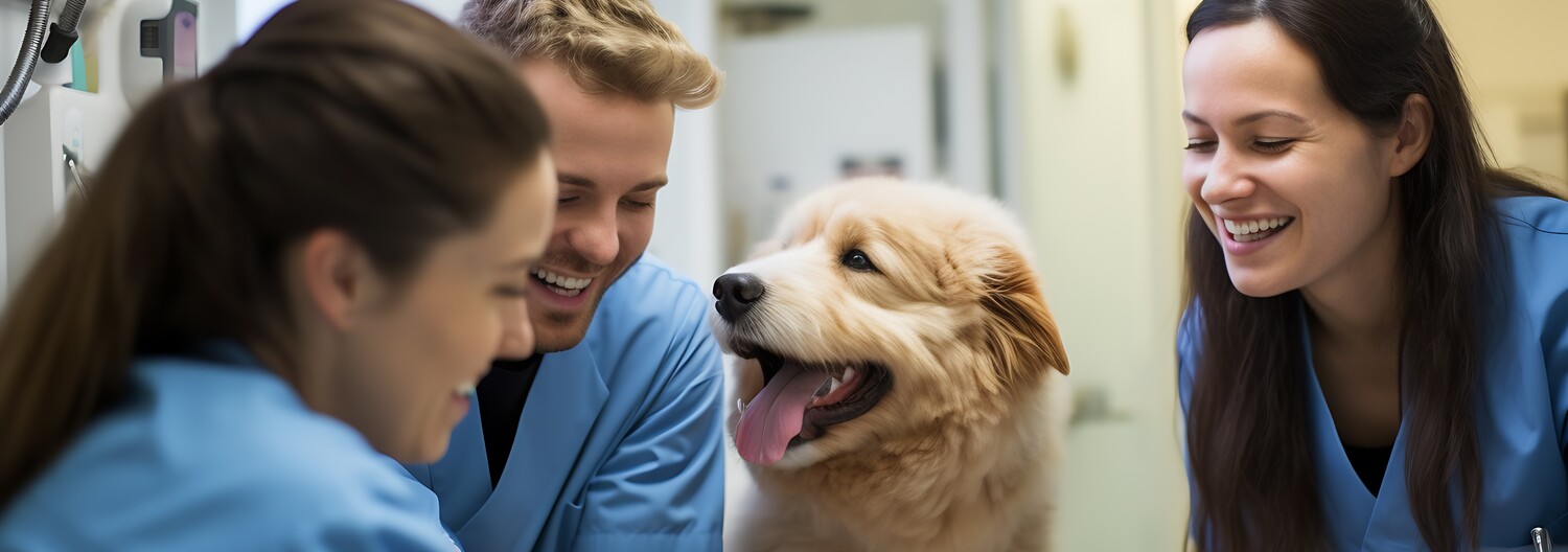 Doctor, Person, Adult, Female, Woman, Veterinarian, Dog, Pet, Face, Head
