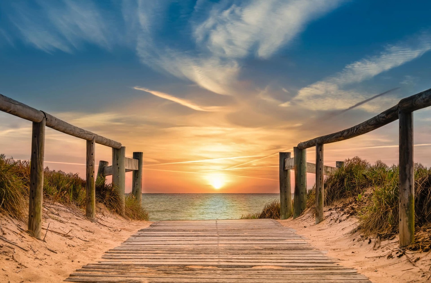 Nature, Outdoors, Sky, Horizon, Scenery, Water, Waterfront, Landscape, Boardwalk, Beach