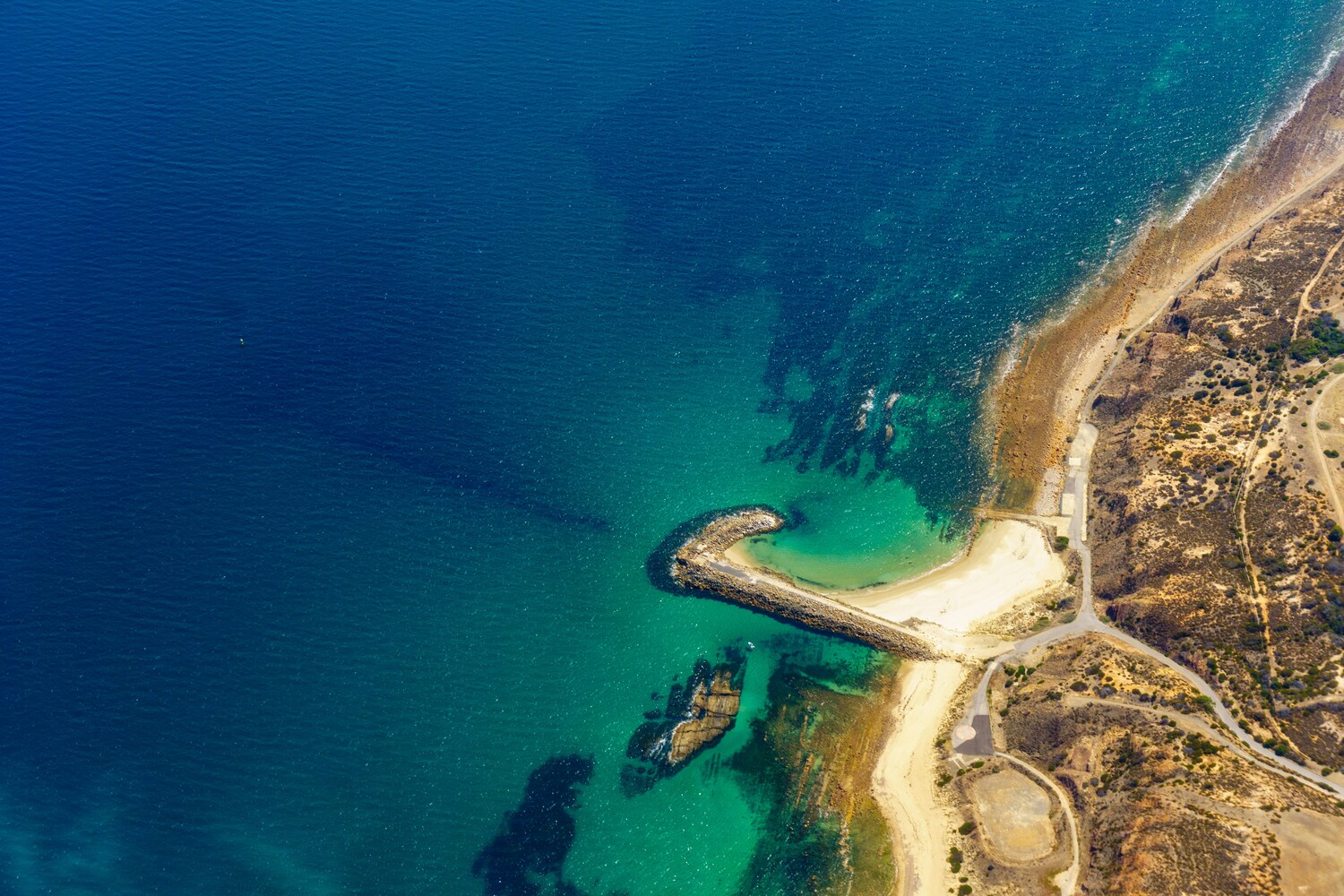 Nature, Outdoors, Sea, Water, Shoreline, Coast, Aerial View