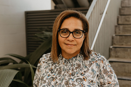 Glasses, Face, Head, Person, Portrait, Smile, Adult, Female, Woman, Blouse