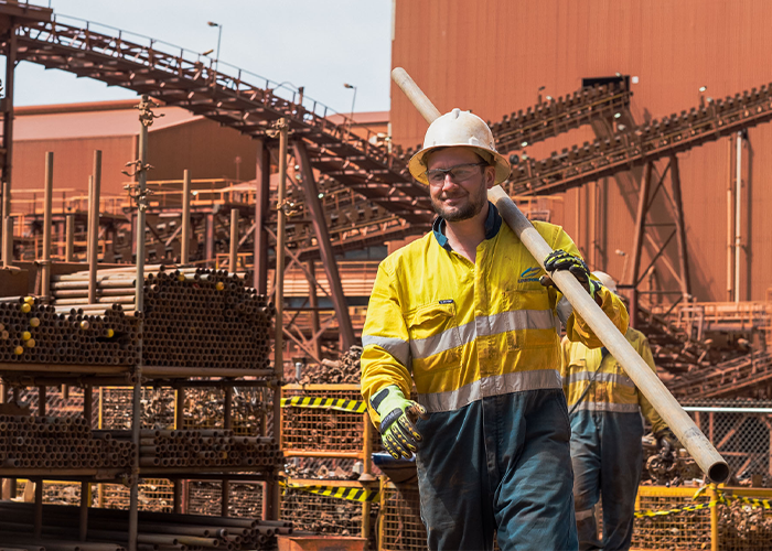 Person, Worker, Clothing, Hardhat, Helmet, Adult, Male, Man, Baseball Bat, Sport