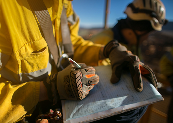 Clothing, Glove, Helmet, Hardhat, Person, Worker, Baseball Glove, Sport, Finger, Crash Helmet