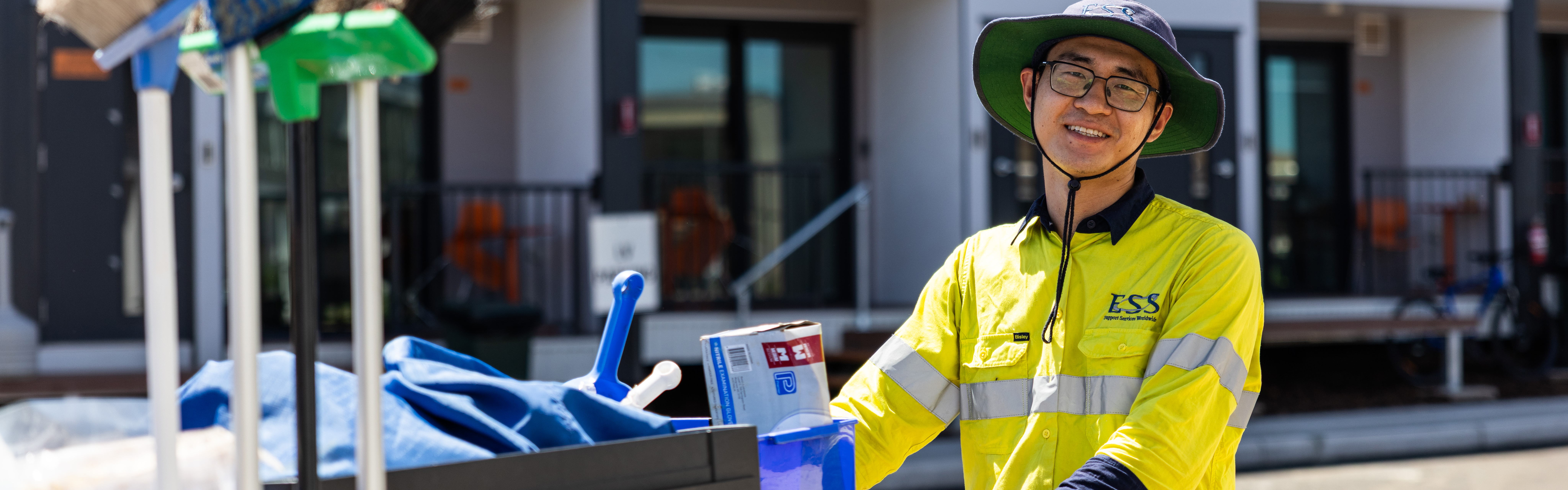 Selection of images of Compass Group Australia employees across all sectors and roles 