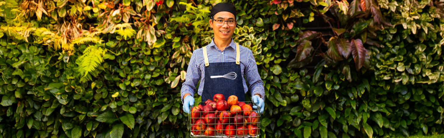 Adult, Male, Man, Person, Garden, Nature, Outdoors, Gardening, Face, Fruit