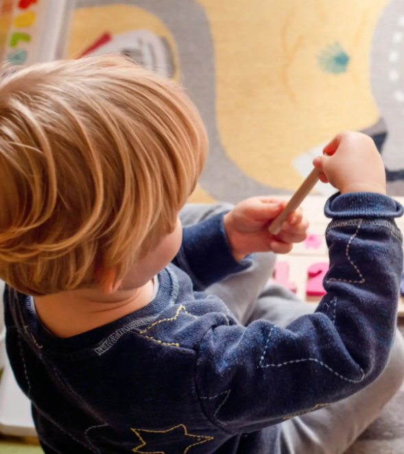 Boy, Child, Male, Person, Head, Face, Writing, Baton, Stick
