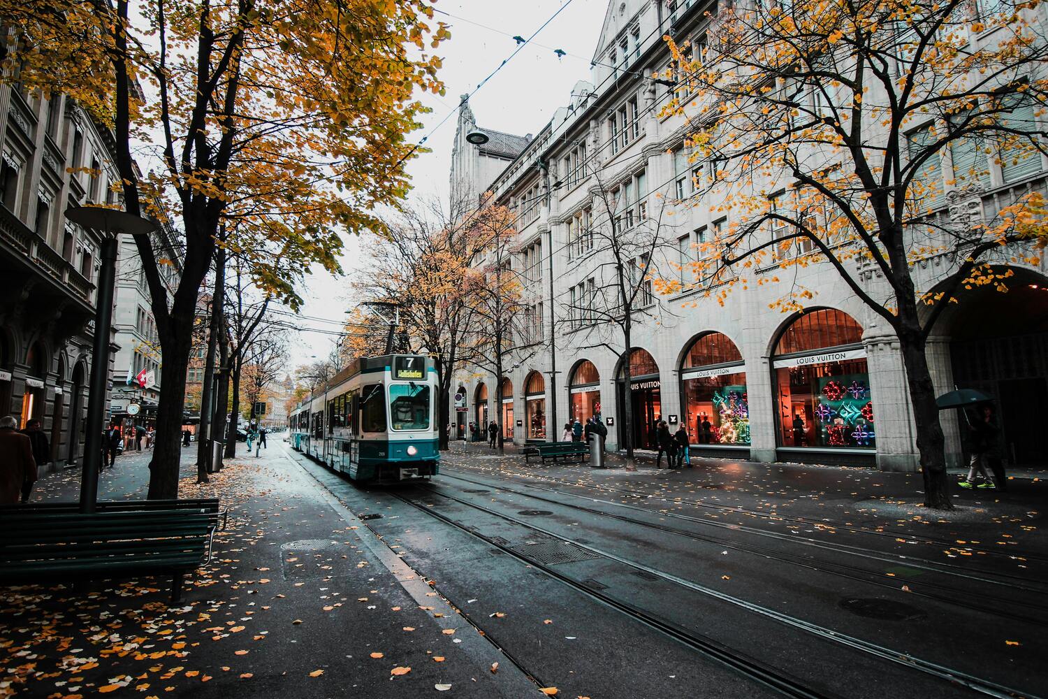 Bench, City, Person, Road, Street, Urban, Bus, Shoe, Neighborhood, Cable Car