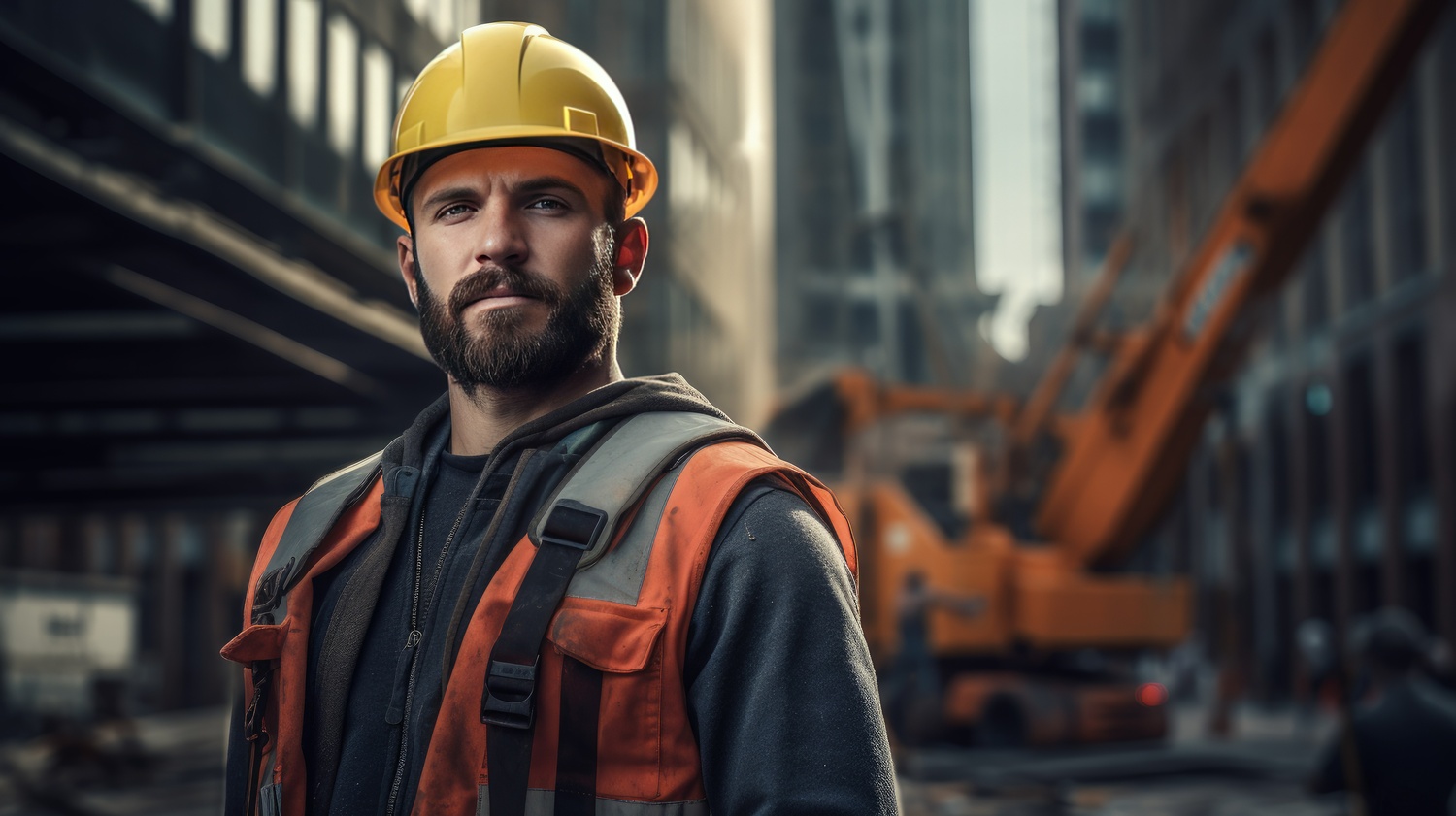 Person, Worker, Clothing, Hardhat, Helmet, Adult, Male, Man, Coat, Jacket