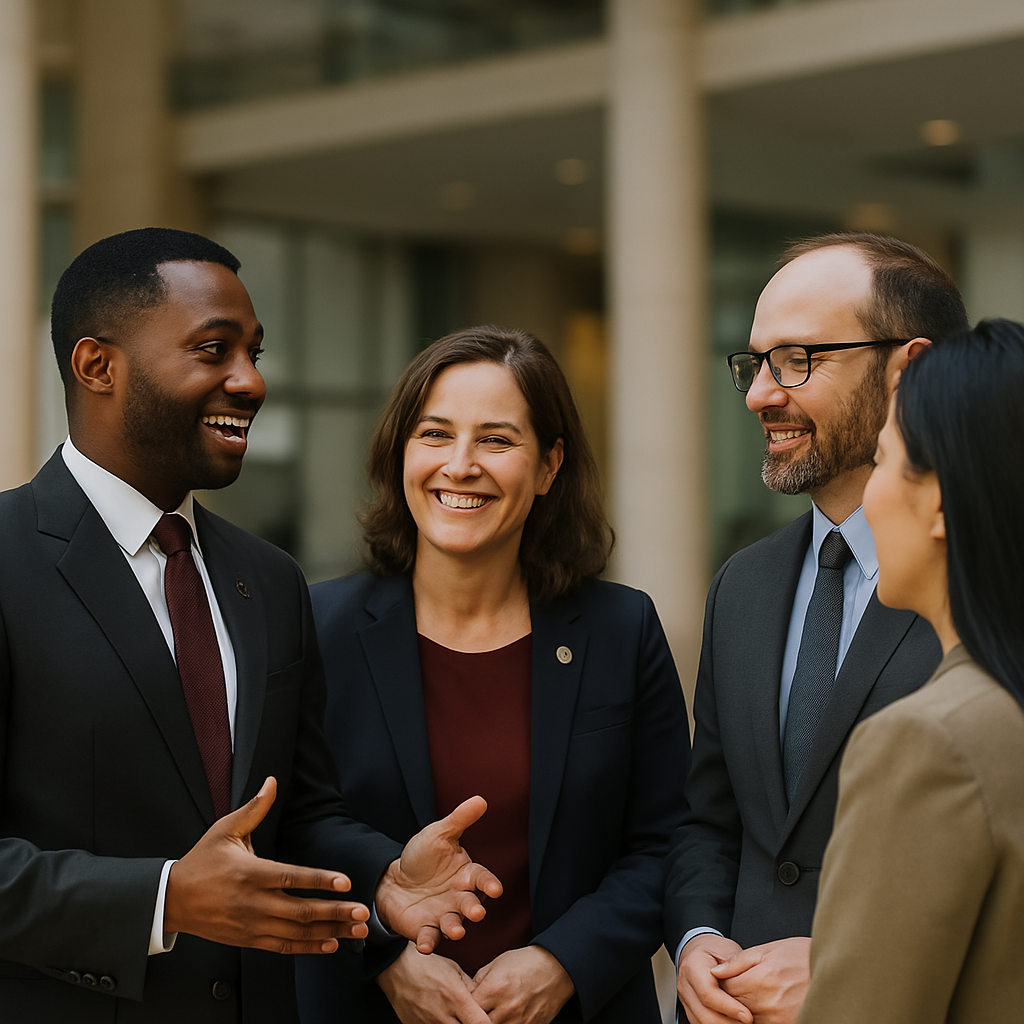 Suit, Adult, Female, Person, Woman, Male, Man, Head, Face, Happy