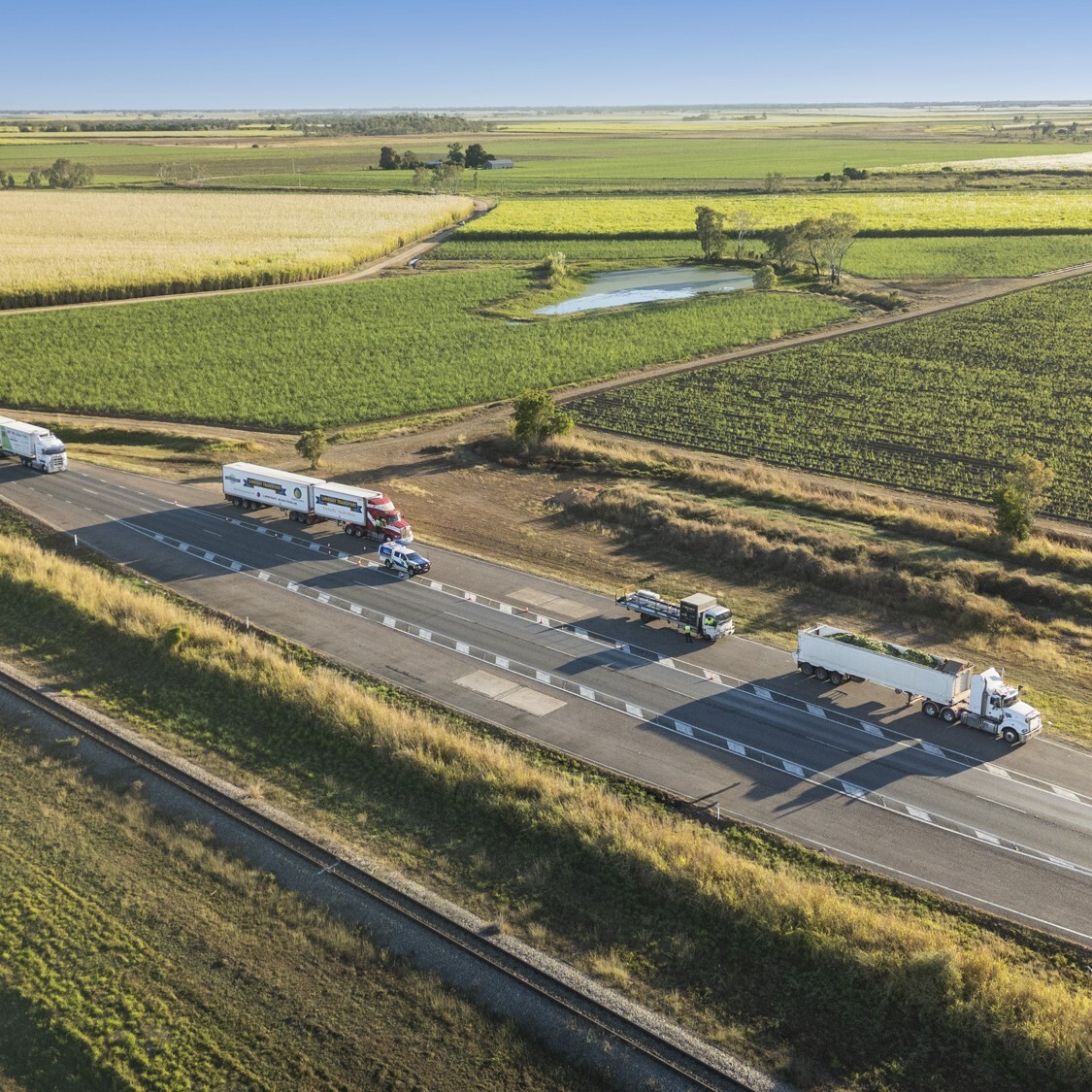 Transportation, Truck, Vehicle, Road, Outdoors, Aerial View, Car, Nature