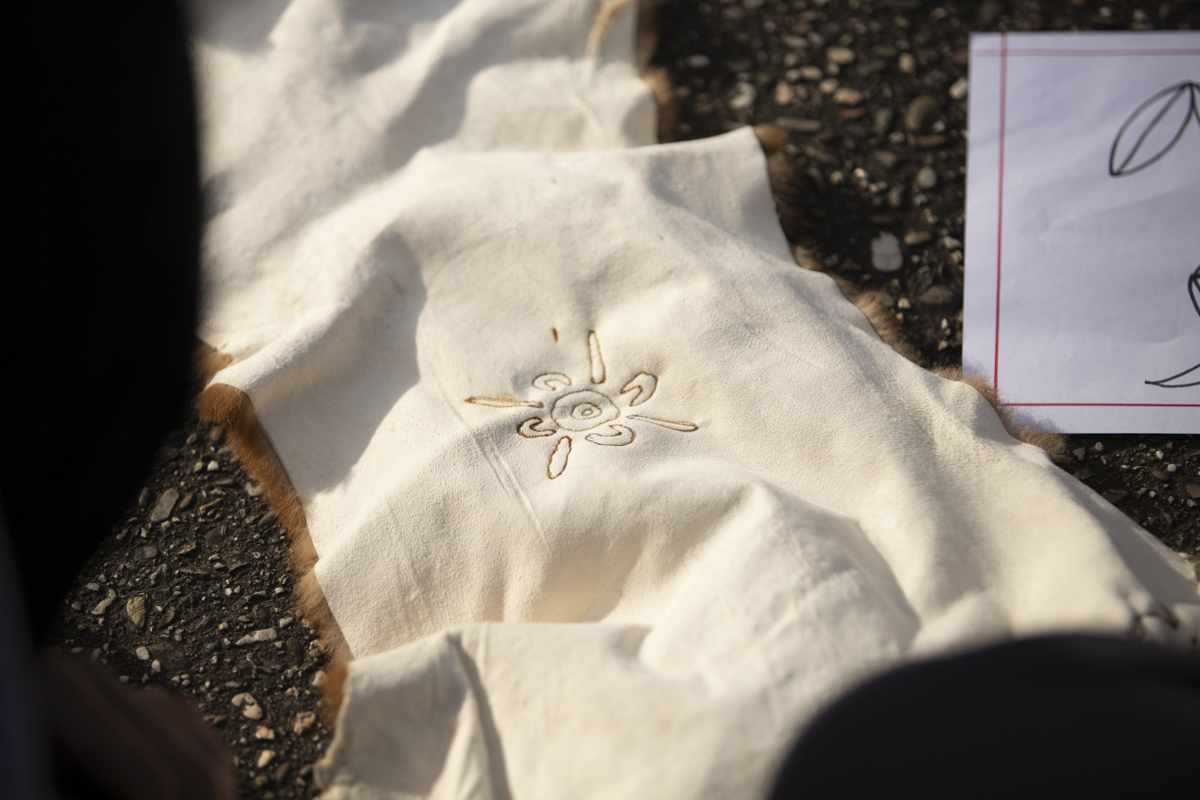 Home Decor, Linen, Clothing, Dress, Baby, Person, Pattern, Embroidery, Stitch