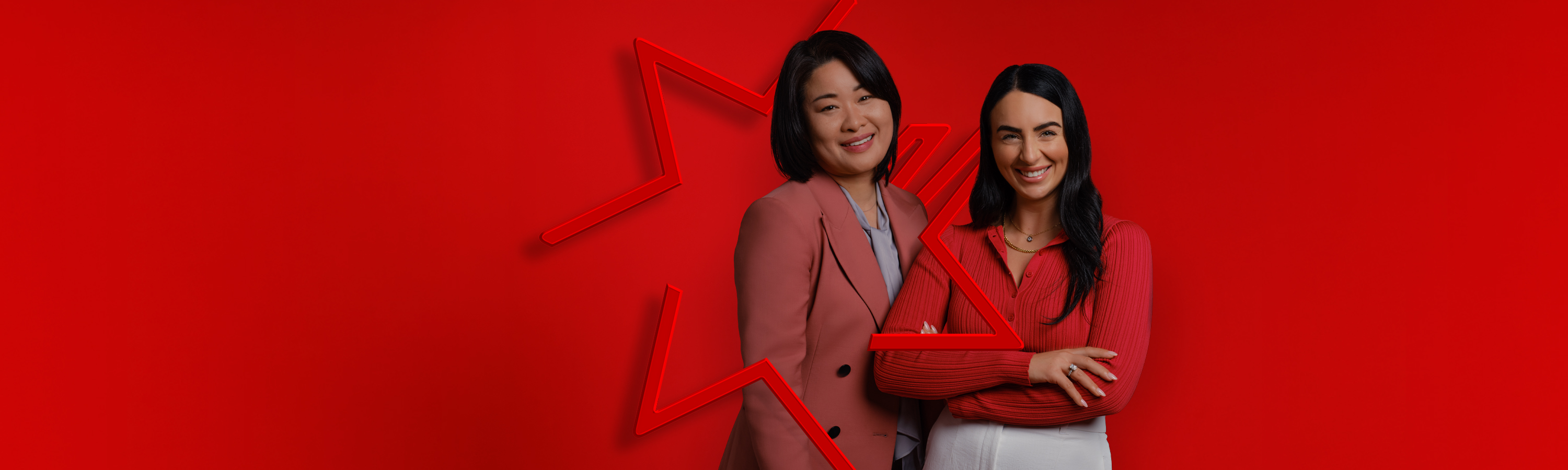 Decorative banner image with two people on the right side, and the NAB Star image on the left side